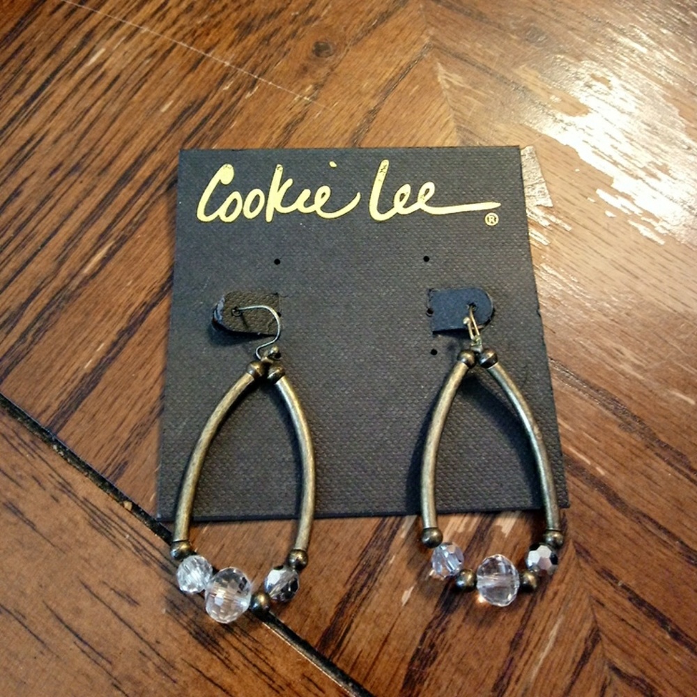 Hanging earrings